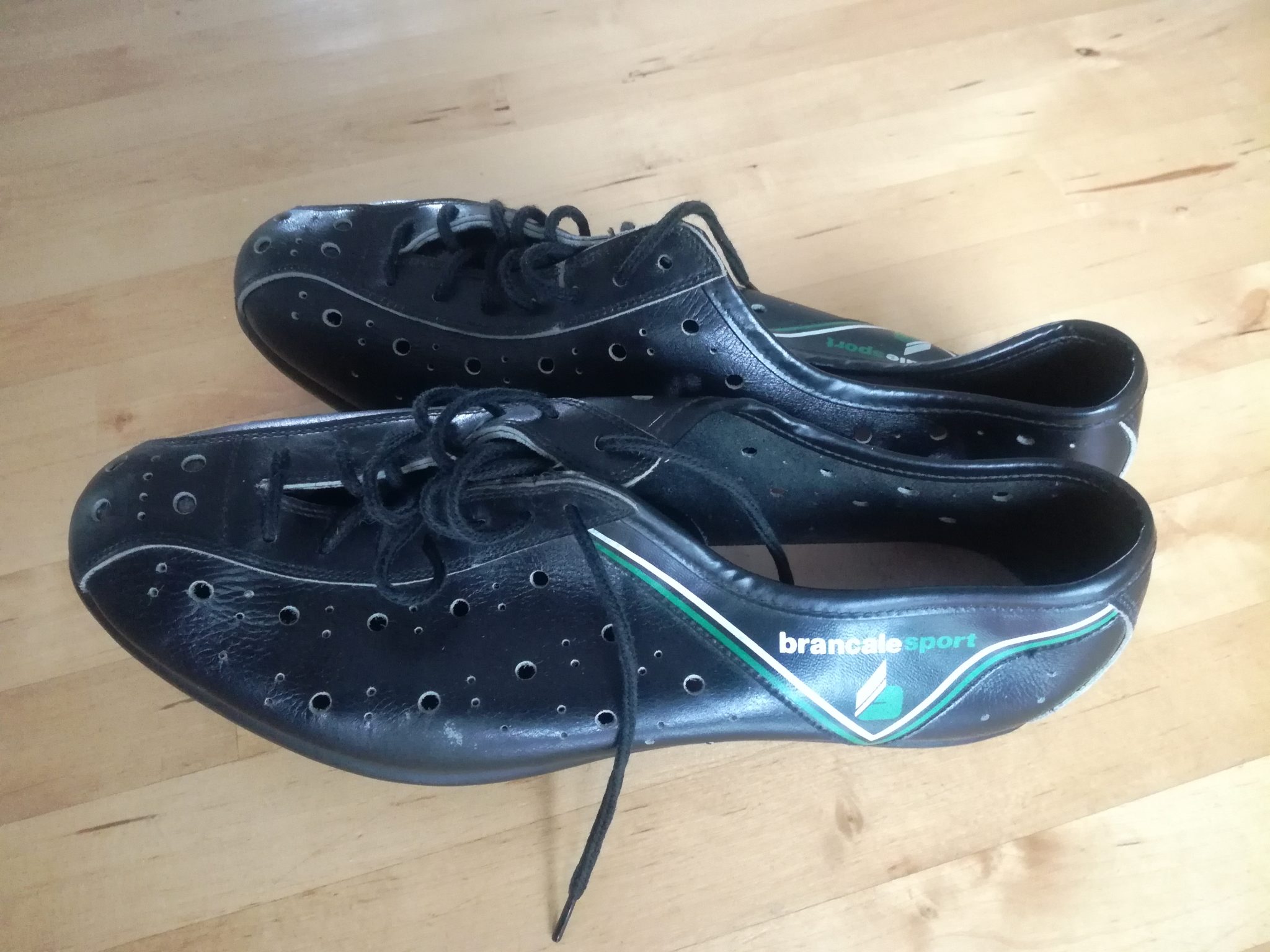 Brancale Sport vintage cycling shoes recicli